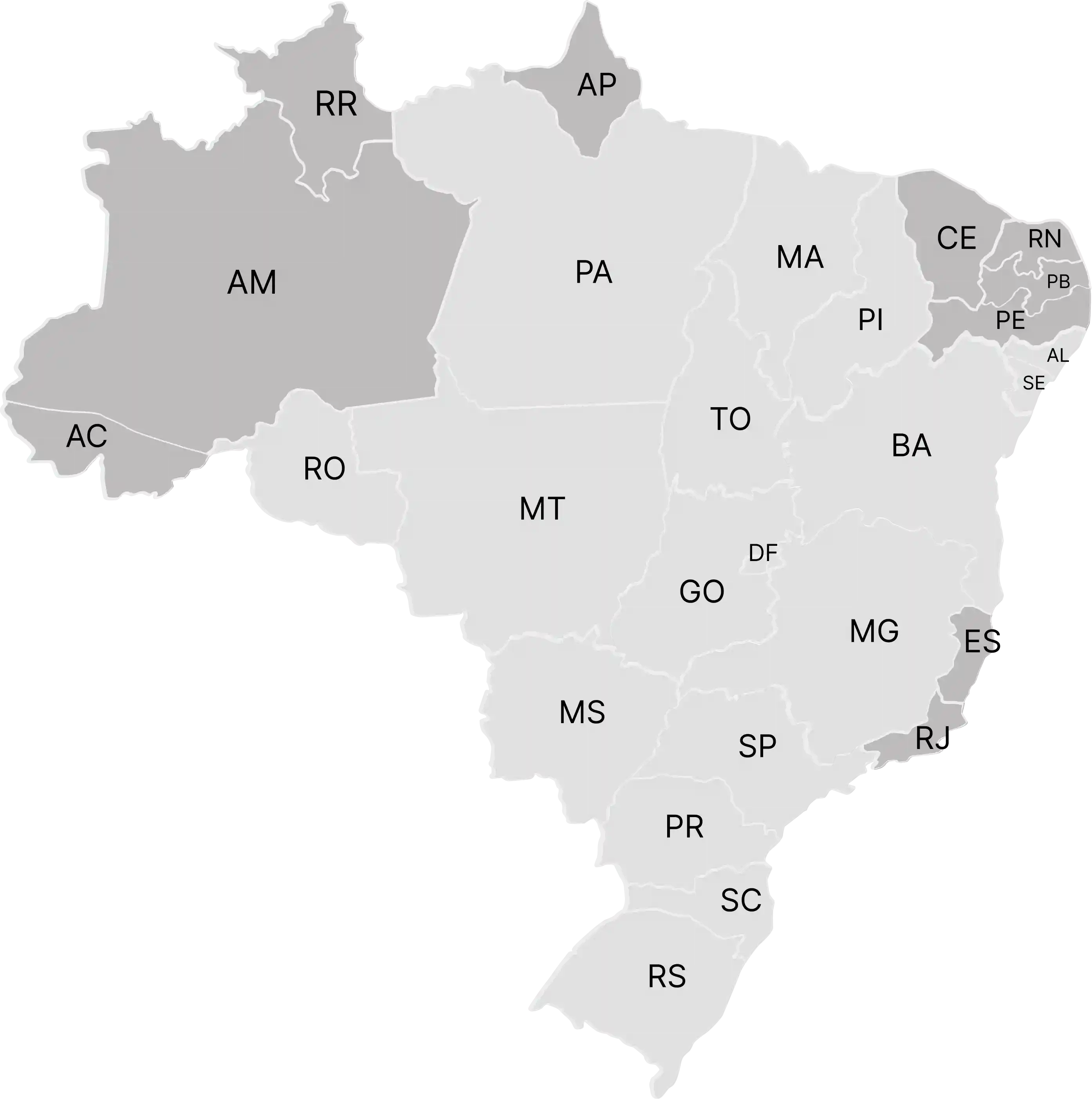 Mapa do Brasil